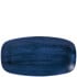 Churchill Stonecast Plume Ultramarine Chefs Oblong Plate 13.875X7.375 Ich (Pack of 6)