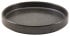 Terra Porcelain Black Presentation Plate 18cm x 6