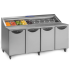 Williams Onyx HCPC4 Prep Counter Fridge 4 Door 420 Litre