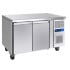 Prodis Two Door Stainless Steel Commercial Counter Freezer 283 Litre