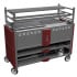 Kopa Robata Japanese BBQ Charcoal Grill Freestanding 1130mm Red