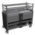 Kopa Robata Japanese BBQ Charcoal Grill Freestanding 1130mm Black