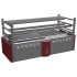 Kopa Robata Japanese BBQ Charcoal Grill Tabletop 1130mm Red