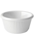 Melamine Fluted Ramekin White 60ml/2oz (Pack of 12)