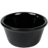 Melamine Smooth Ramekin Black 4oz 120ml (Pack  of 12)