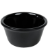 Melamine Smooth Ramekin Black 6oz 180ml (Pack  of 12)