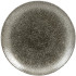 Churchill Studio Prints Raku Quartz Black Coupe Plate 21.7cm/8.5" (Pack of 12)