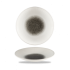 Churchill Bamboo Quartz Black Deep Coupe Plate 25.5cm/10" (Pack of 12)