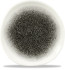 Studio Prints Raku Quartz Black Round Trace Plate 7.25"