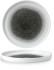 Raku Quartz Black Walled Plate 10.25 Inch