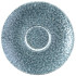 Churchill Studio Prints Raku Topaz Blue Cappuccino Saucer 15.6cm/6.25" (Pack of 12)