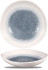 Studio Prints Raku Topaz Blue Organic Round Bowl 25.3cm 110cl