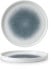 Studio Prints Raku Topaz Blue Walled Plate 8.67 Inch