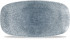 Studio Prints Raku Topaz Blue Chefs' Oblong Plate 35.5x18.9cm
