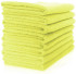 Antibacterial Microfibre Cloths 37cm Yellow (Pack of 10)