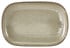 Terra Porcelain Grey Rectangular Plate 24 x 16.5cm x 12