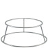 Silver Anti-Slip Round Buffet Riser 10cm/3.9"