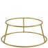 Gold Anti-Slip Round Buffet Riser 10cm/3.9"