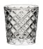 Criss Cross Glass Nightlight Tealight Holder Clear (Pack of 12)