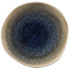 Stonecast Aqueous Blue Round Trace Plate 7.25"