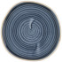 Churchill Stonecast Blueberry Organic Walled Plate 21cm/8.25" (Pack of 6)