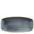 Churchill Stonecast Blueberry Chefs Oblong Plate 10.6"x5"