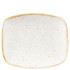 Churchill SWHSOBL11 Stonecast Barley White Oblong Chefs Plate 6x5"