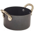 GenWare Black Vintage Steel Mini Casserole Dish 9 x 5.25cm (Pack of 6)