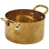 GenWare Gold Vintage Steel Mini Casserole Dish 9 x 5.25cm (Pack of 6)