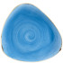 Churchill SCFSTR121 Stonecast Cornflower Blue Triangle Plate 31.1cm