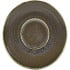 Terra Porcelain Cinder Black Saucer 11.5cm