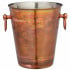 BarCraft Copper Finish Stainless Steel Champagne and Wine Bucket