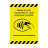 Contactless Card Payments A4 Self Adhesive Vinyl Poster Sticker