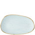 Churchill Stonecast Duck Egg Opal Organic Oblong Platter 22 x 13cm (Pack of 6)