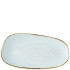 Churchill Stonecast Duck Egg Opal Organic Oblong Platter 35 x 18.5cm (Pack of 6)