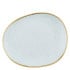 Churchill Stonecast Duck Egg Blue Opal Organic Plate 28cm/11" (Pack of 12)