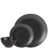 Seasons By Porcelite 18 Piece Dinner Set Graphite Grey