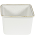 Churchill Stonecast Hints Barley White Rectangle Casserole Dish 19.4 x 18cm/7.63 x 7.06" 2L/70.39oz (Pack of 4)