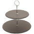 Genware Slate Cake Stand 2 Tier