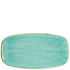 Churchill Stonecast Mint Chefs Oblong Plate 35.5 x 18.9cm/13.88 x 7.38" (Pack of 6)