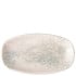 Pioli Smoky Matte Blue Oval Deep Plate 16cm/6" (Pack of 6)