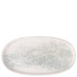 Pioli Smoky Matte Blue Oval Plate 21cm/8" (Pack of 6)