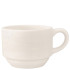Pioli Stackable Tea Coffee Cup 220ml/8oz (Pack of 6)