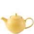 Churchill Stonecast Mustard Seed Yellow Beverage Pot 426ml/15oz (Pack of 4)