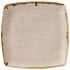 Churchill Stonecast Nutmeg Cream Deep Square Plate 26.8 x 26.8cm/10.5 x 10.5" (Pack of 6)