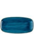 Churchill Stonecast Java Blue Chefs Oblong Plate 29.8 x 15.3cm/11.6875 x 6" (Pack of 12)