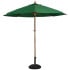 Bolero Round Pulley Parasol Green 2.5m