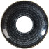 Churchill Studio Prints Homespun Charcoal Black Saucer 15.6cm/6.13" (Pack of 12)