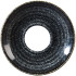 Churchill Studio Prints Homespun Charcoal Black Saucer 11.8cm/4.63" (Pack of 12)
