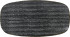Studio Prints Homespun Charcoal Chefs' Oblong Plate 35.5x18.9cm